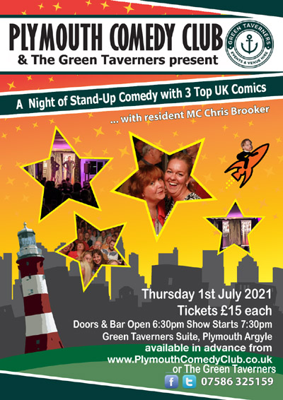 Upcoming Shows Plymouth Comedy Club